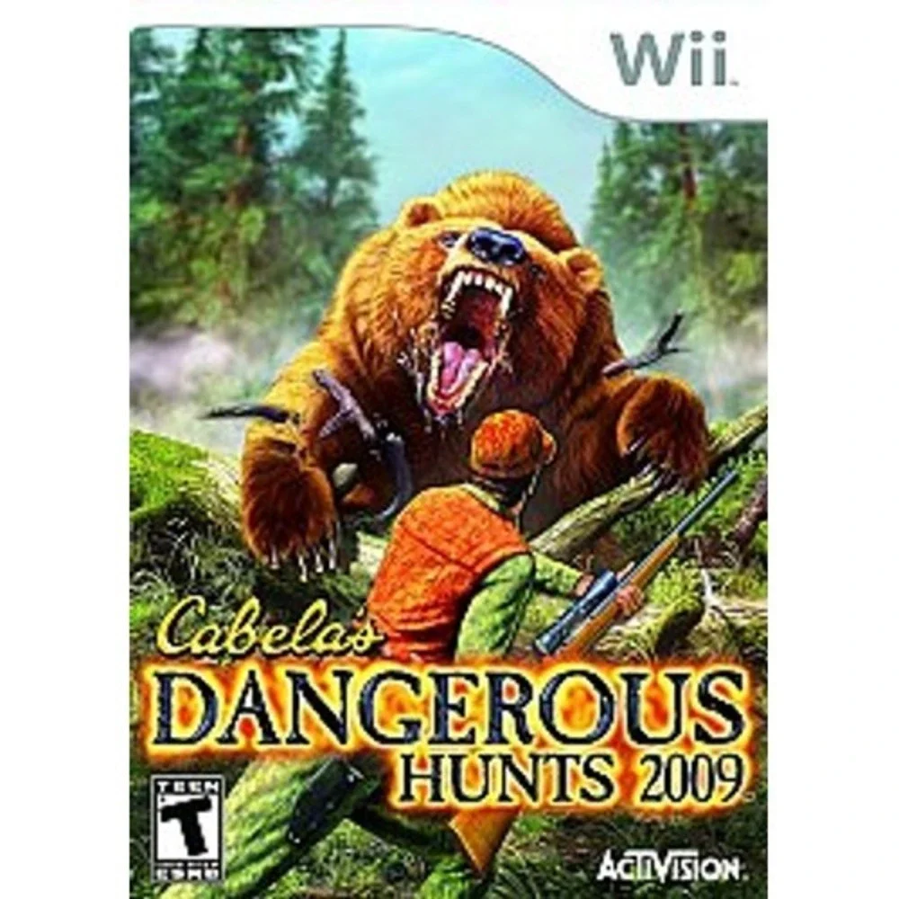 Cabela's Dangerous Hunts 2009 (Nintendo Wii 2008) Activision